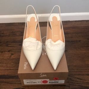 louboutin clare sling